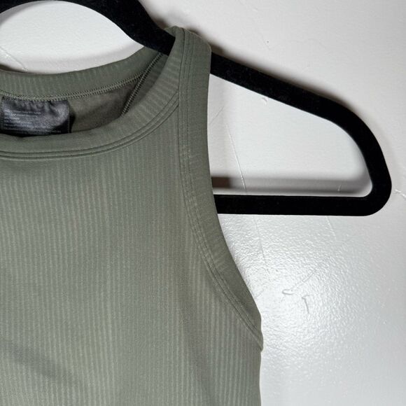 Lululemon Blissful Bend Tank Top Olive Green Size 2 - Picture 4 of 13